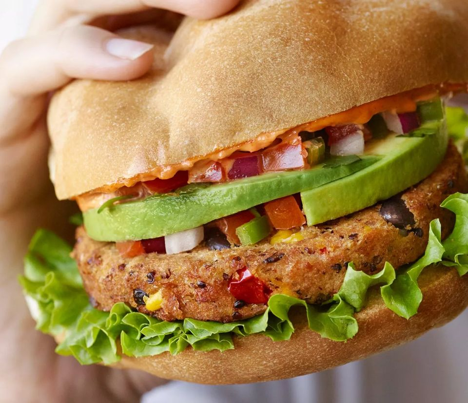 Veggie burgers: A healthy alternative to meat burgers with essential nutrients