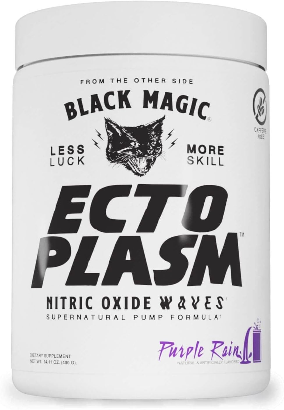 Black Magic Supply Ecto Plasm Non-Stimulant Pump Igniter | Supernatural Pump Formula | Increased Hydration  Vascularity | 20 Scoops | Purple Rain