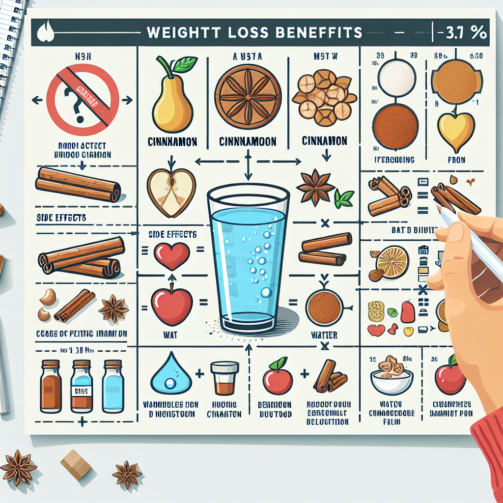 Determining How Much Cinnamon to Use in Water for Weight Loss