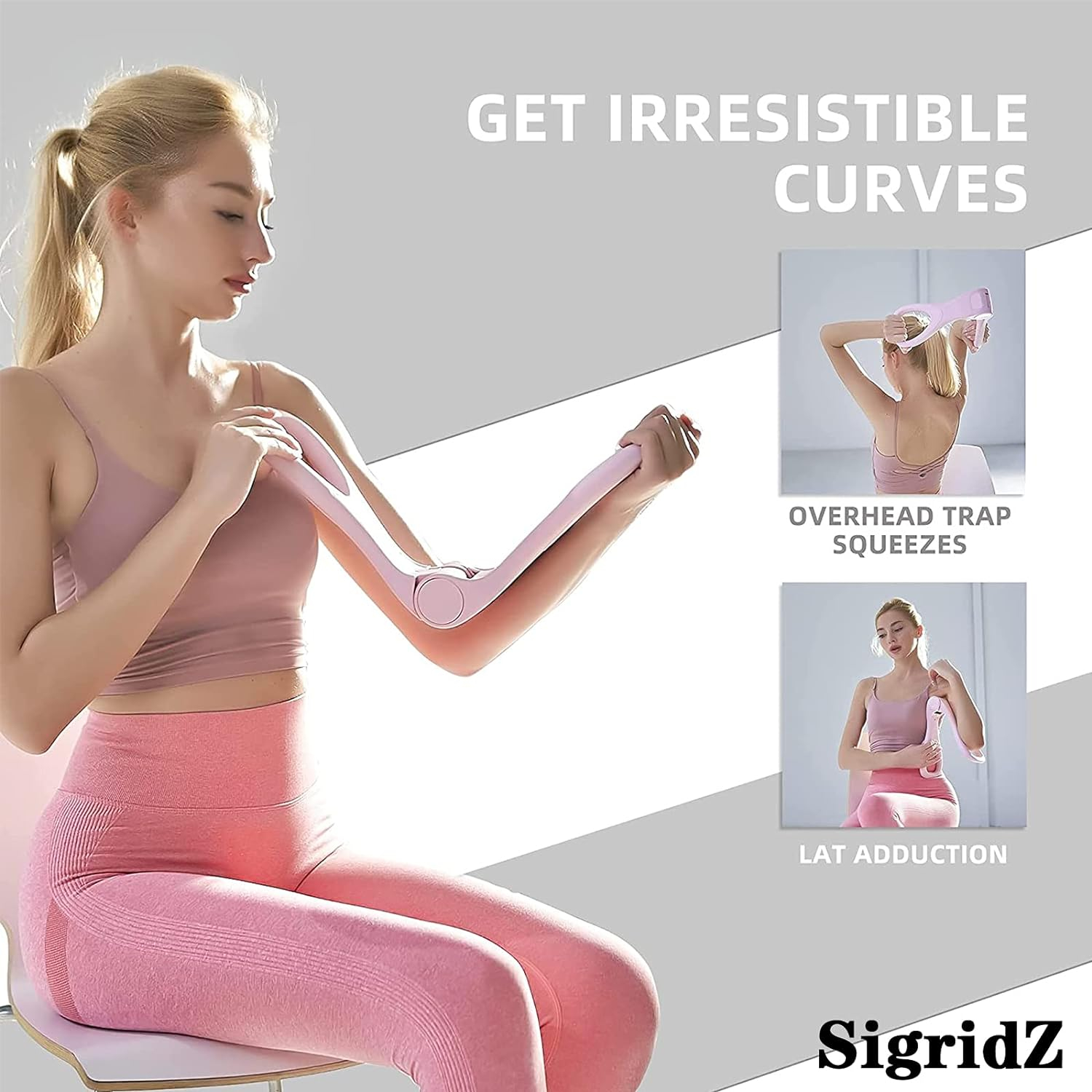 SigridZ Thigh Master,Home Fitness Equipment,Workout Equipment of Arms,Inner Thigh Toners Master,Trimmer Thin Body,Leg Exercise Equipment,Arm Trimmers,Best for Weight Loss[Upgrade Version]