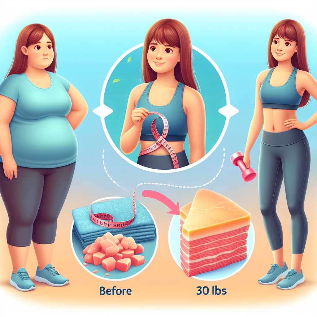 Visualizing 30 Pounds of Fat in Sophies Healthy Range
