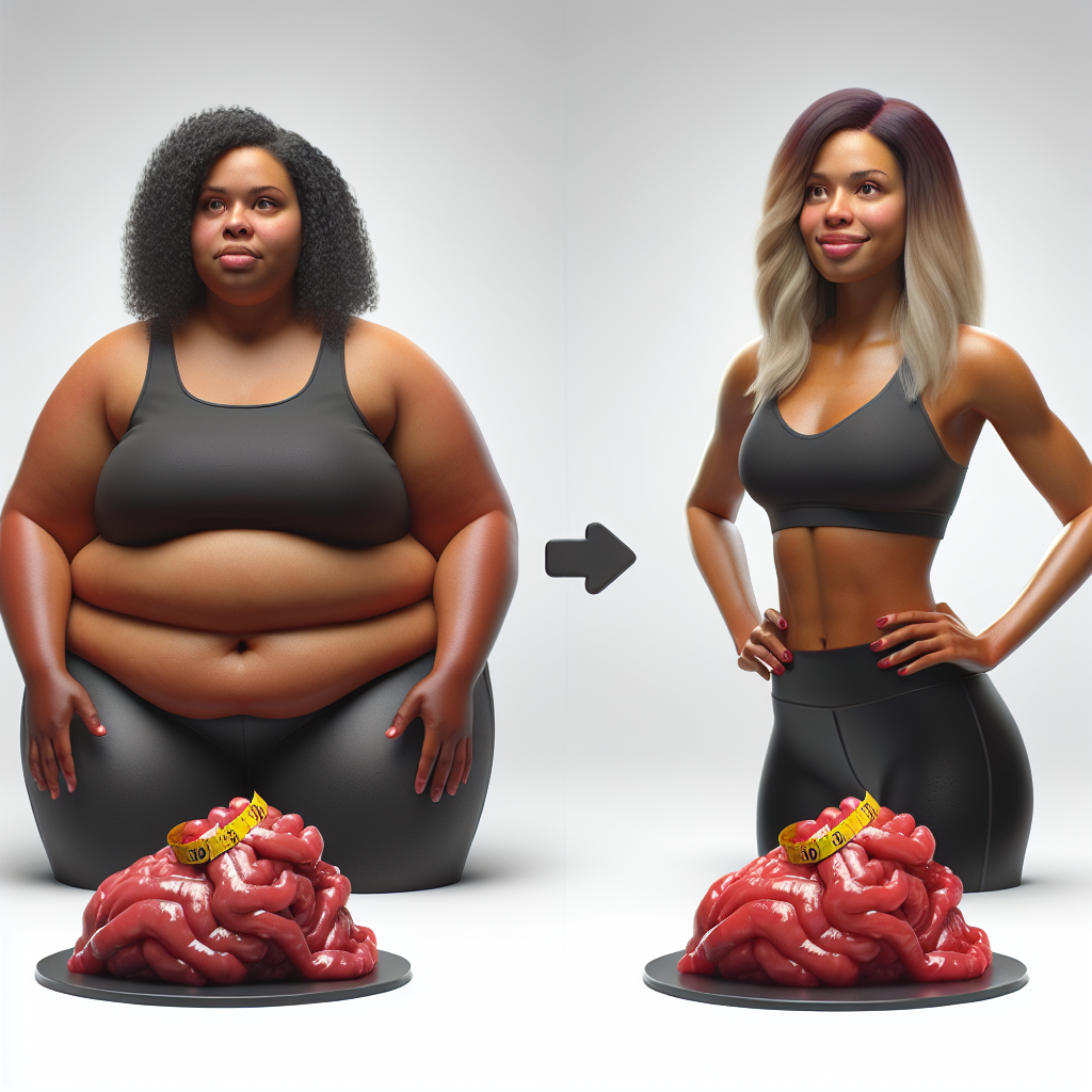 Visualizing 30 Pounds of Fat in Sophies Healthy Range
