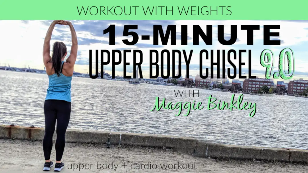 Watch 15-Minute Upper Body Chisel 9.0 Workout (with weights) | Prime Video