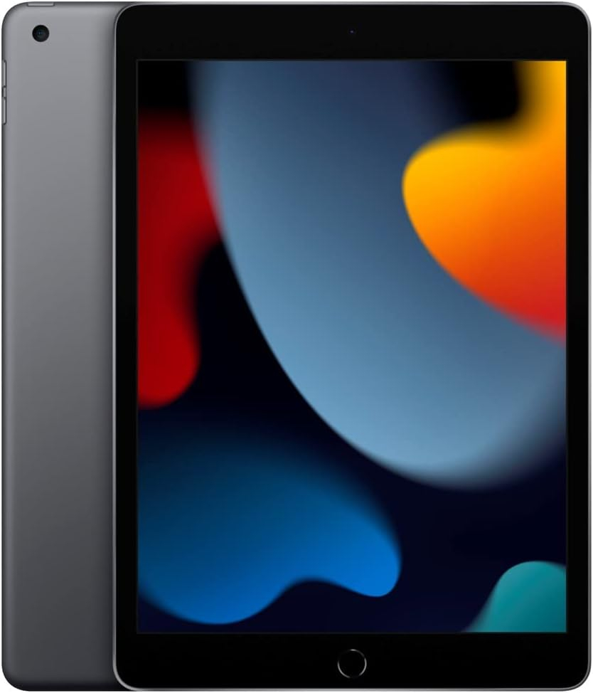 2021 Apple iPad 9th Gen (10.2 inch, Wi-Fi + Cellular, 64GB) Space Gray (Renewed)