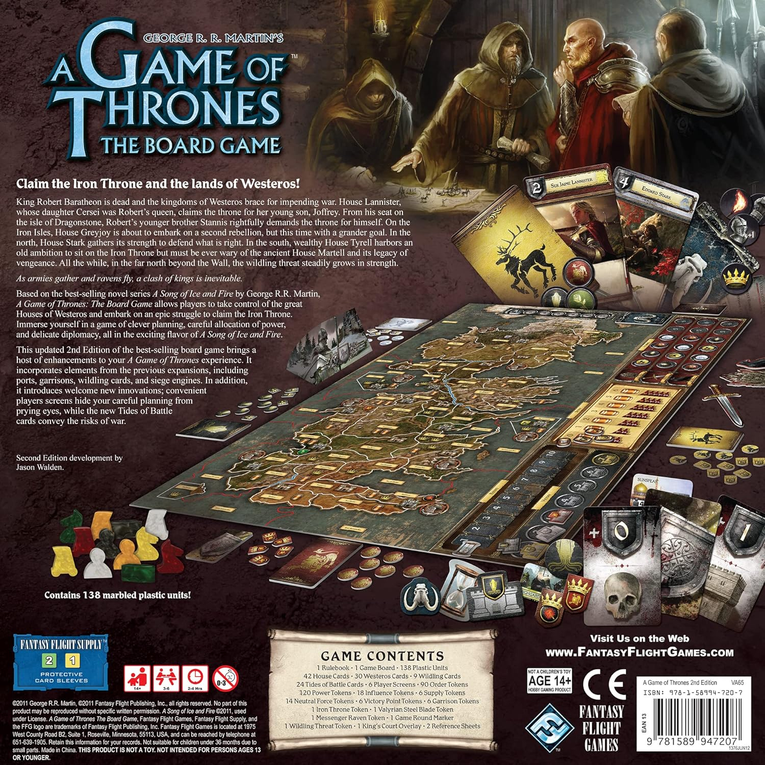 A Game of Thrones Boardgame Second Edition