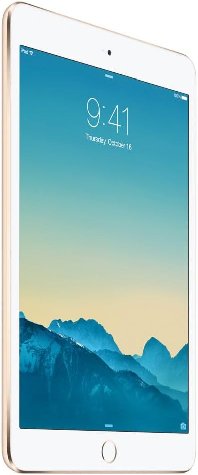 Apple iPad Air 2, 16GB, 4G + Wi-Fi - Gold (Renewed)