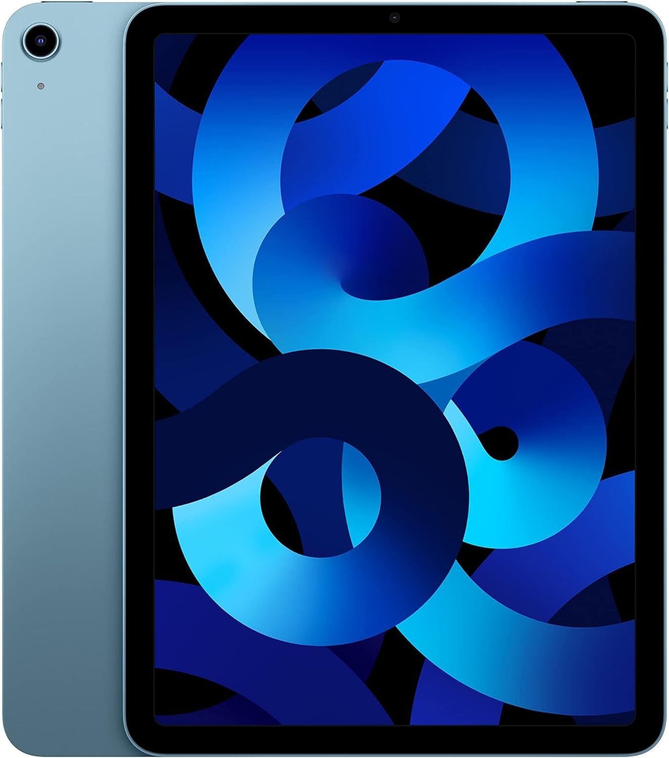 Early 2022 Apple iPad Air 5th Gen (10.9 inch, Wi-Fi, 64GB) Blue (Renewed)
