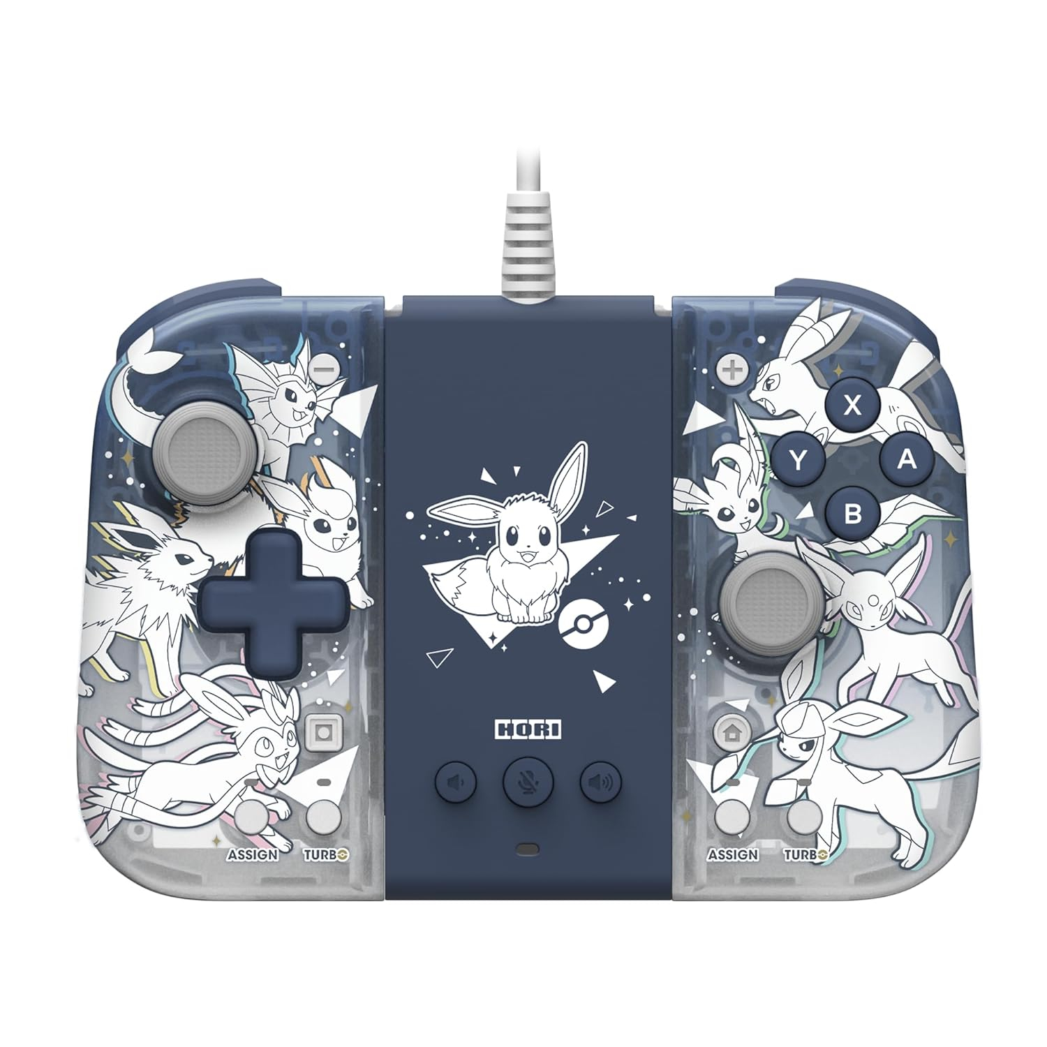 HORI Split Pad Compact Attachment Set (Eevee) for Nintendo Switch - Officially Licensed By Nintendo and The Pokémon Company International