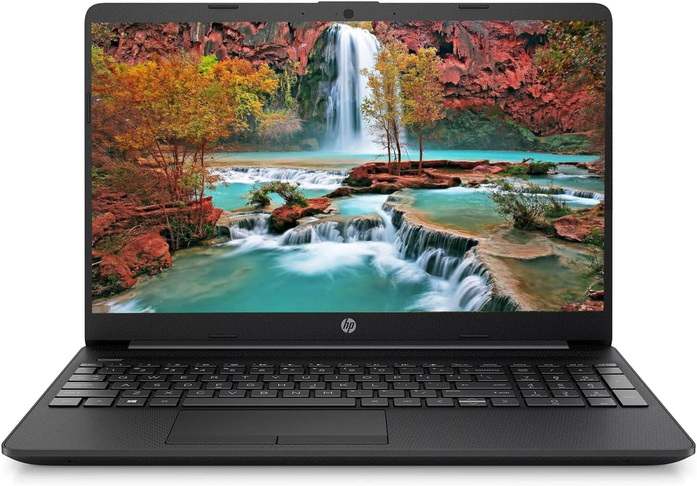 HP 15 Laptop, 15.6 HD Screen, Intel Pentium N5030 Processor, 16GB DDR4 RAM, 1TB SSD, HDMI, Media Card Reader, RJ45, Wi-Fi, Windows 11 Home, Black