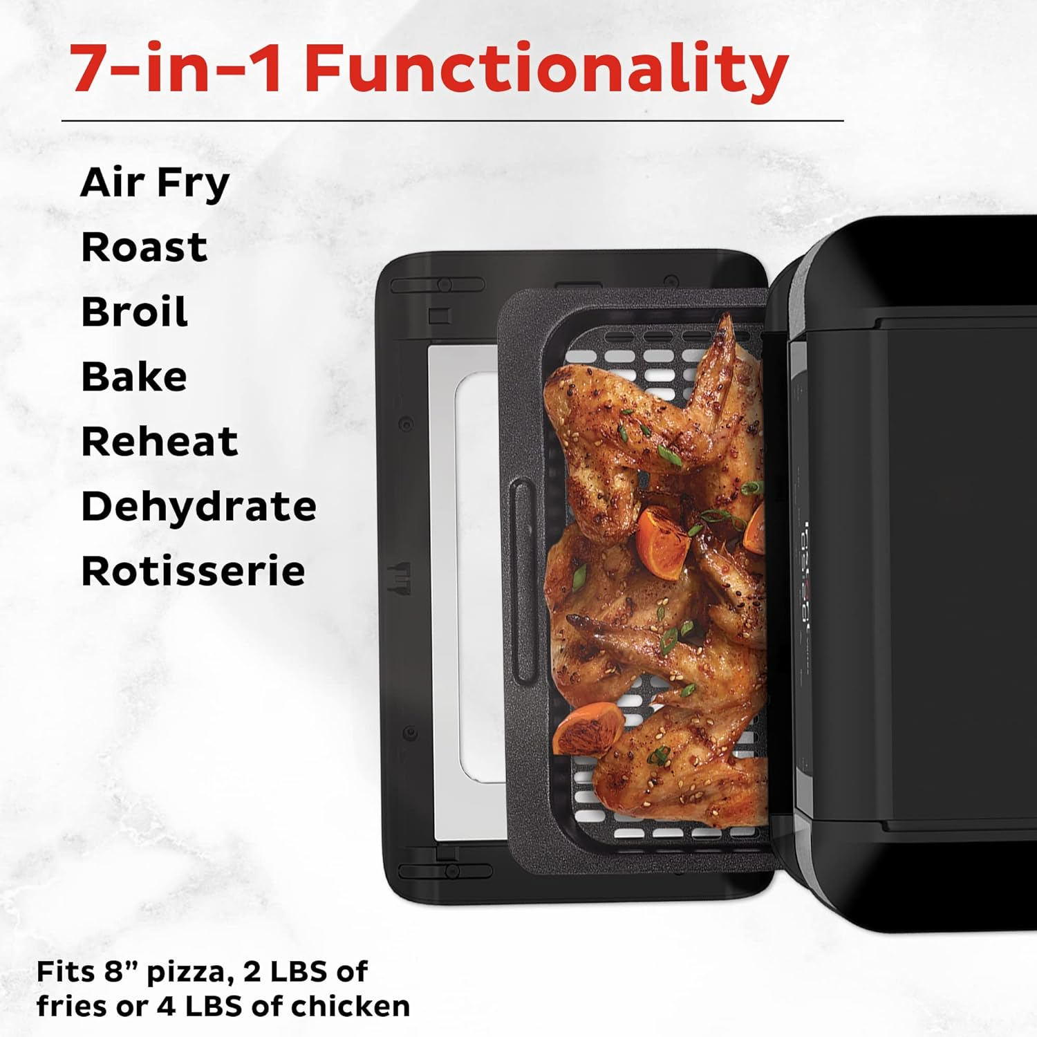 Instant Pot 6 Quart Air Fryer Oven, 4-in-1 Functions, From the Makers of Instant Pot, Customizable Smart Cooking Programs, Nonstick and Dishwasher-Safe Basket, App With Over 100 Recipes