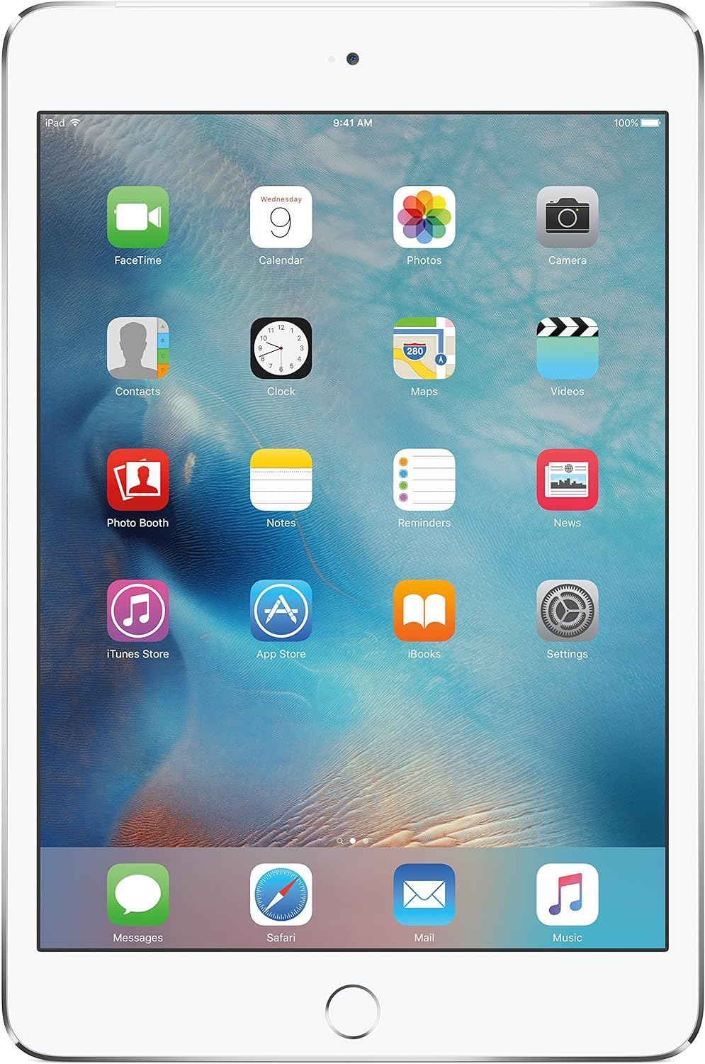 iPad mini 4 16GB Silver WiFi + Cellular(Renewed)