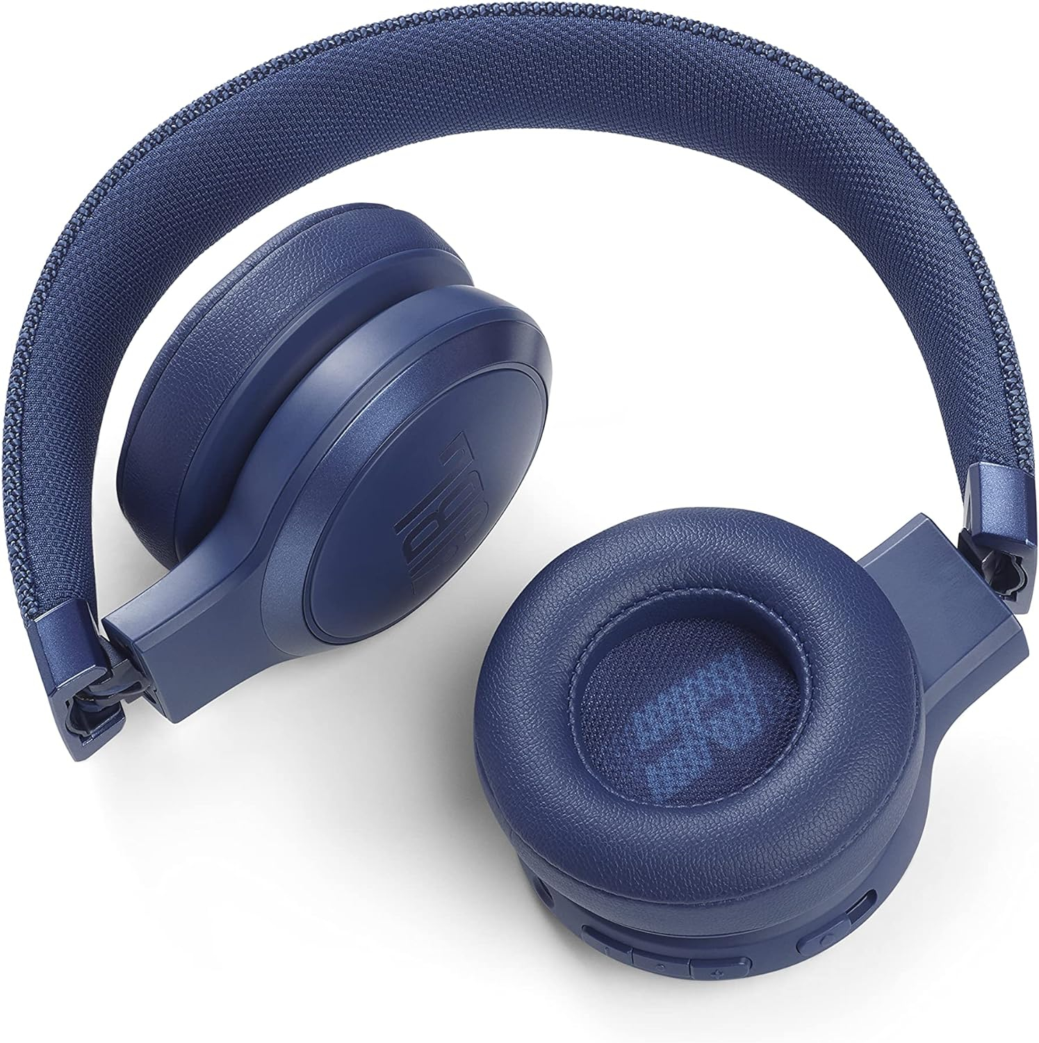 JBL Live 460NC - Wireless On-Ear Noise Cancelling Headphones with Long Battery Life and Voice Assistant Control - Blue, Medium