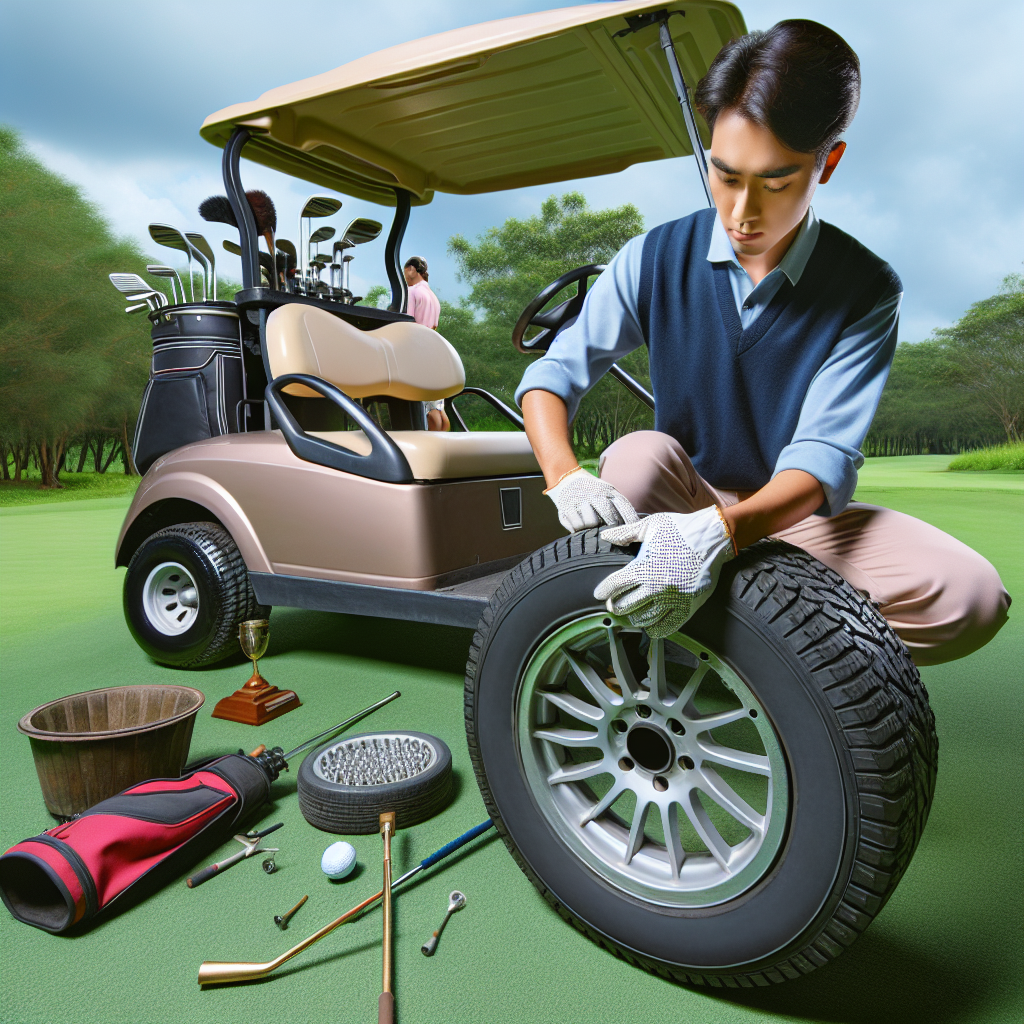 Mastering Golf Maintenance: How to Change a Golf Cart Tire