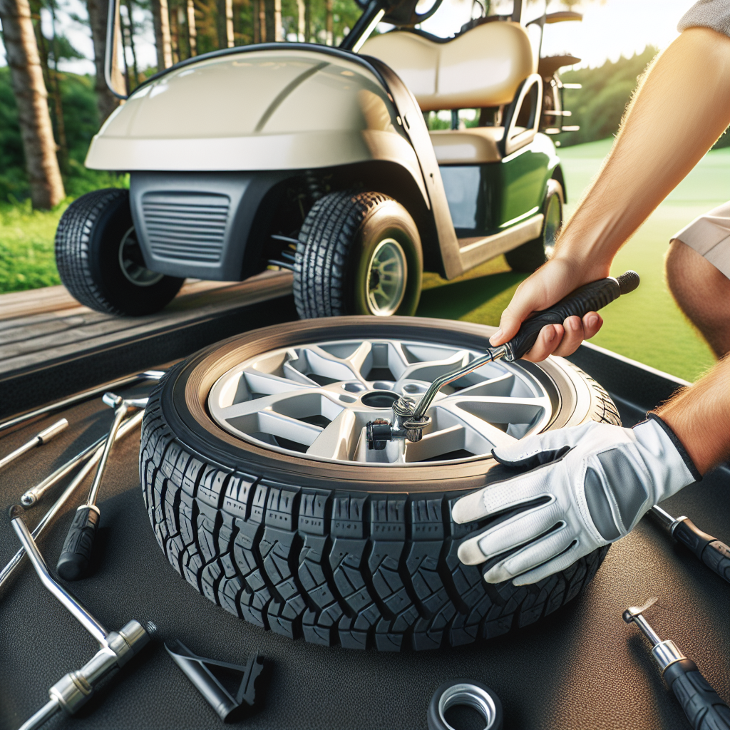 Mastering Golf Maintenance: How to Change a Golf Cart Tire