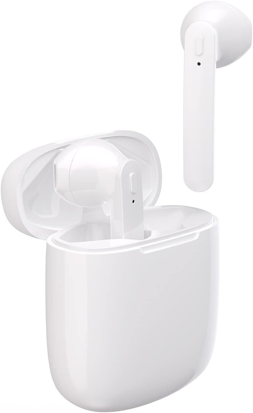 PSIER Wireless Earbuds 43Hrs Ear Buds Bluetooth 5.3 Earbuds Premium Sound True Wireless Earbuds with Mic IPX6 Waterproof Bluetooth Headphones for Home Office