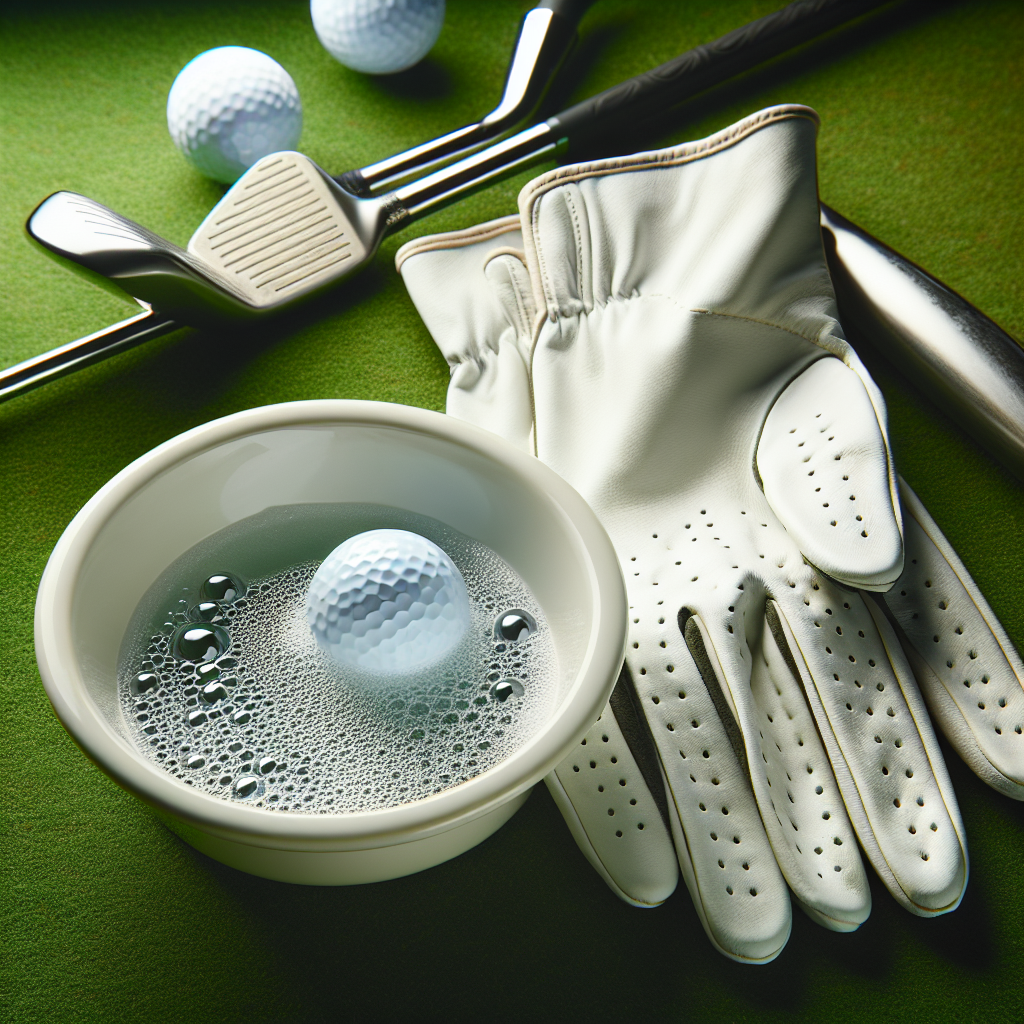 The Proper Technique: How to Wash a Golf Glove