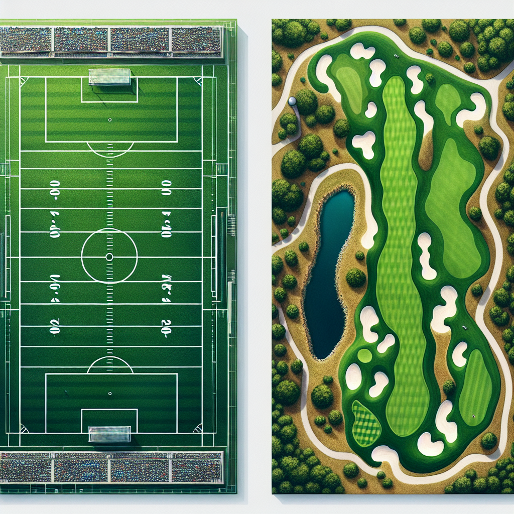Understanding the Difference: How Many Miles is a Football Field vs a Golf Course