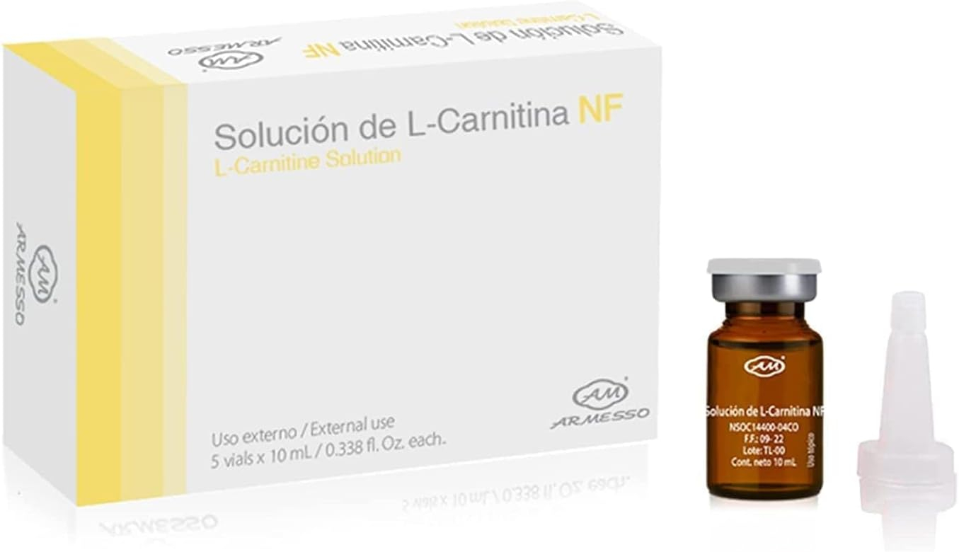 Armesso A.M. L-Carnitine | 5 x 10ml Vials | Fat Burner | Cosmetic Serum