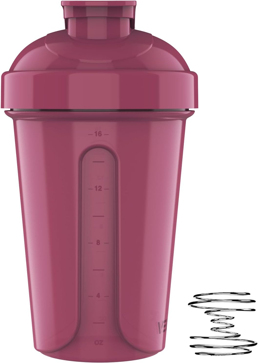 VELOMIX -4 PACK- Protein Shaker Bottles for Protein Mixes, 20 OZ Shaker Cups for Protein Shakes, Small Shaker Bottle Pack, Shaker Cup, Blender Bottles, Shakers for Protein Shakes