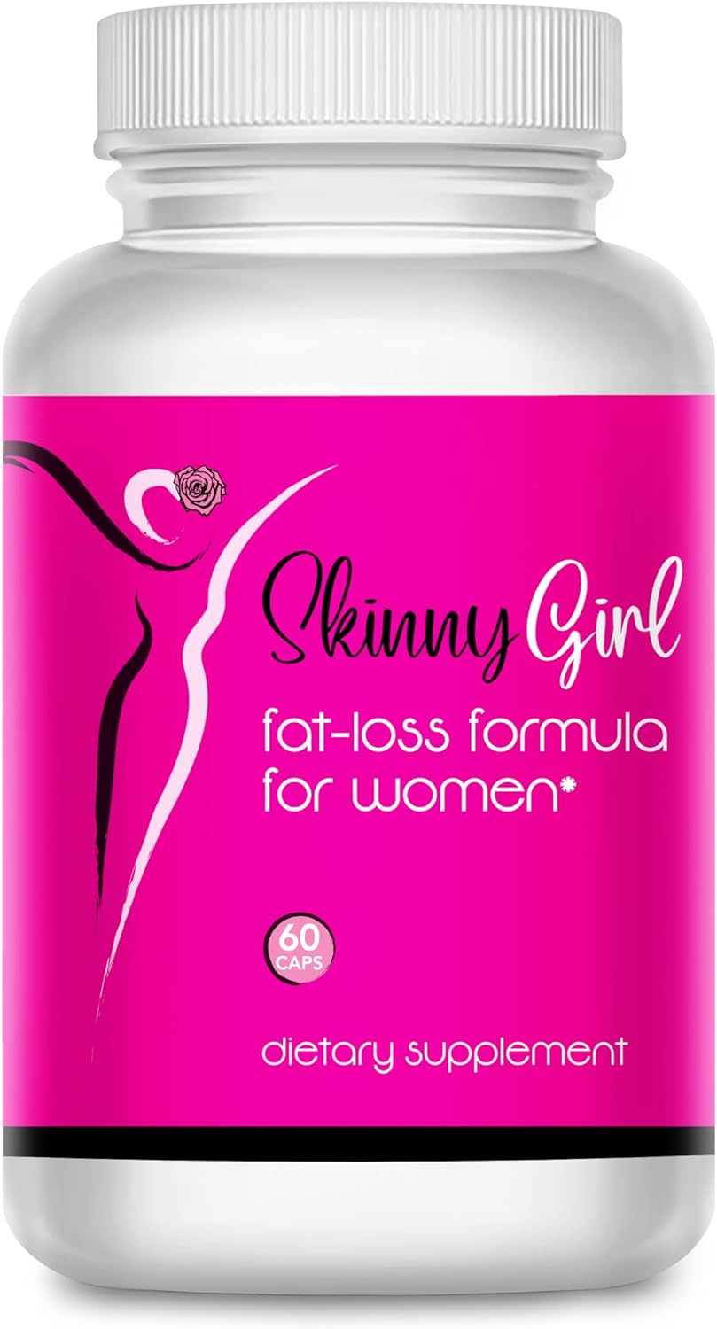 Skinny Girl- Advanced Weight Loss Formula for Women- Best Female Diet Pills That Work Fast- Lipogenic to Curb Your Appetite- Thermogetic to Burn Away Fat- Boost Energy and Focus- 60 Caps